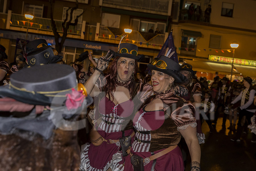 Rua del Carnaval de Les Roquetes del Garraf 2017